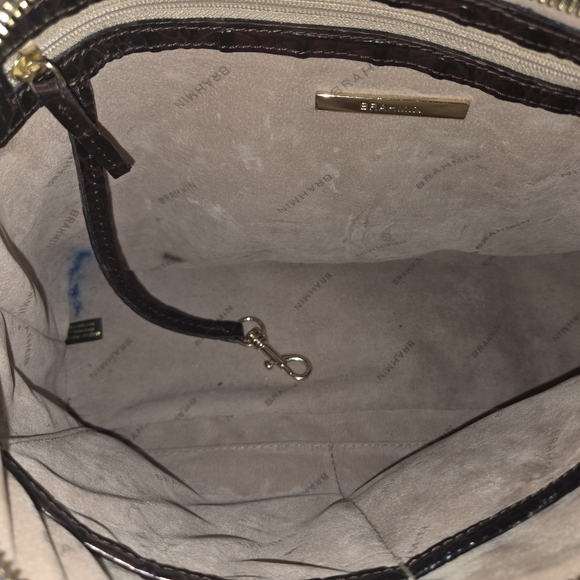 Brahmin Brown Asher Mini Satchel - Picture 8 of 10